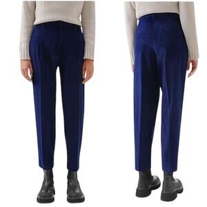 Woolrich Corduroy Pant Casual Trousers Navy Blue Size 30 Women's